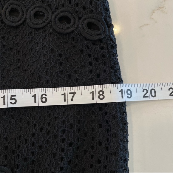 Bardot Ariana Dress Fit and Flare Eyelet High Low - Picture 11 of 15